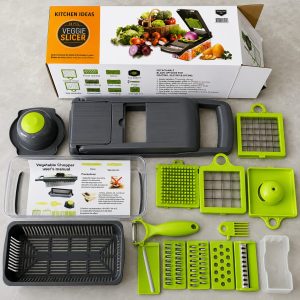16-In-1 Multifunction Vegetable Chopper & Slicer Set - Image 5